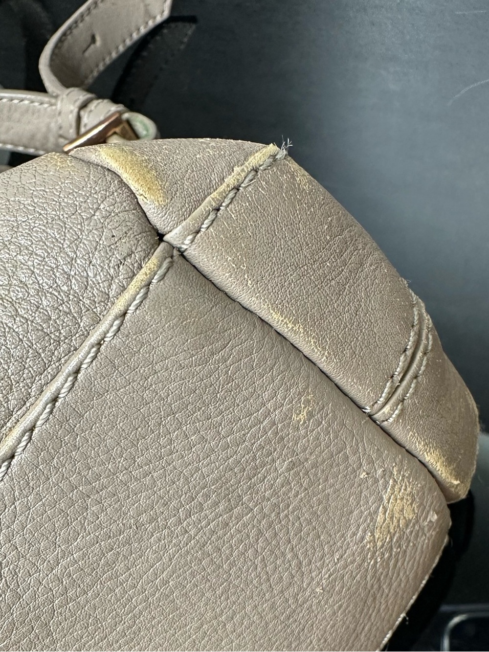 Radley London Pebbled Leather Satchel Crossbody Shoulder Bag Purse - Picture 7 of 10